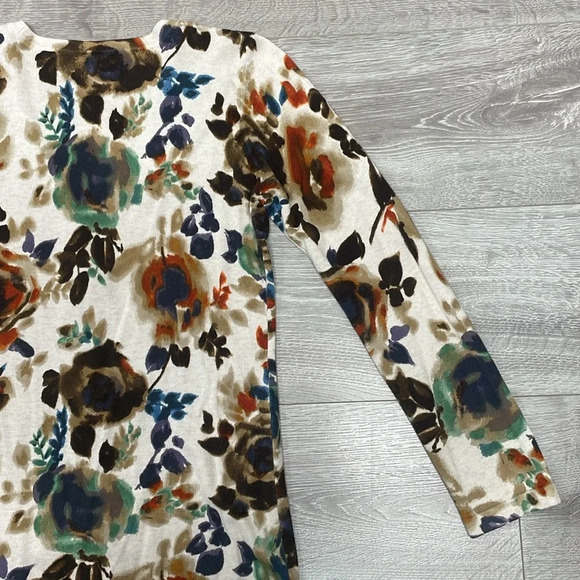 Rafaella Cardigan Floral V-Neck M - Picture 16 of 16